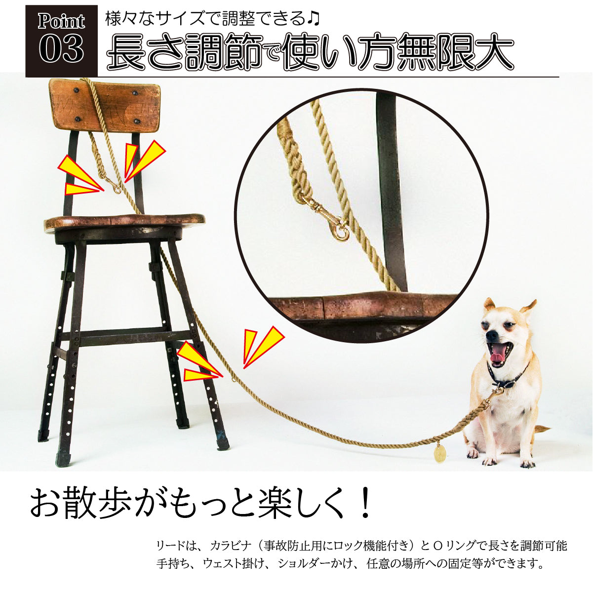 Found My Animal アジャスタブルリード Omble