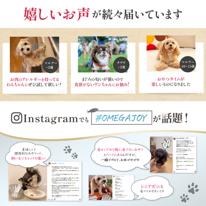 無添加 ご褒美 おやつ オメガジョイスティック
