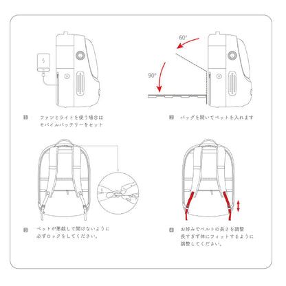PETKIT リュックサック DOME